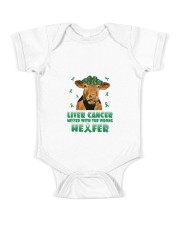 Liver Cancer Baby Onesie tile