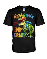 2nd grade V-Neck T-Shirt tile
