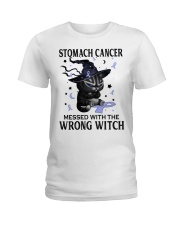 Stomach Cancer Ladies T-Shirt tile