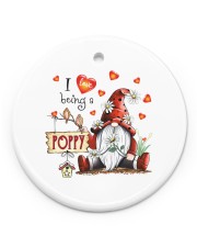 Poppy Circle Ornament (Porcelain) tile