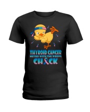 Thyroid Cancer Ladies T-Shirt tile
