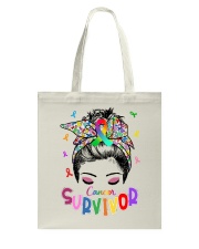 cancer survivor Tote Bag tile