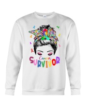 cancer survivor Crewneck Sweatshirt tile