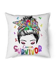 cancer survivor Indoor Pillow tile