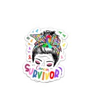 cancer survivor Sticker tile