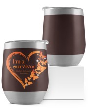 Multiple Sclerosis Wine Tumbler tile