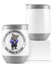 Hodgkin Lymphoma Wine Tumbler tile