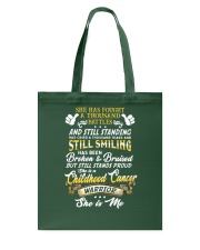 Childhood Cancer Tote Bag tile