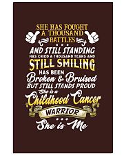 Childhood Cancer Vertical Poster tile