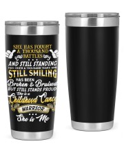 Childhood Cancer 20oz Tumbler tile