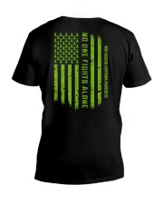 Non-Hodgkin Lymphoma V-Neck T-Shirt tile