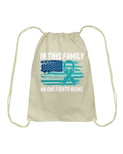 Ovarian Cancer Drawstring Bag tile