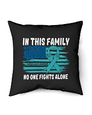 Ovarian Cancer Indoor Pillow tile