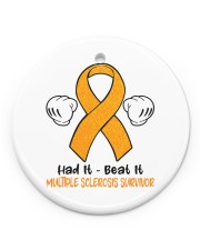 Multiple Sclerosis Circle Ornament (Porcelain) tile