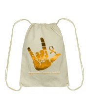 Appendix Cancer Drawstring Bag tile
