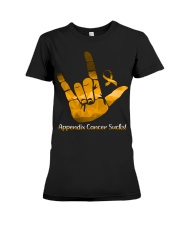 Appendix Cancer Premium Fit Ladies Tee tile