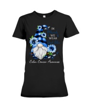 Colon Cancer Premium Fit Ladies Tee tile