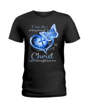 Colon Cancer Ladies T-Shirt tile
