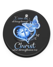 Colon Cancer Circle Ornament (Porcelain) tile