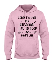 Sorry I'm Late Hooded Sweatshirt thumbnail