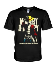 Monkey D Luffy Shirt 2021 V-Neck T-Shirt tile