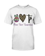 Peace Love Lineman Premium Fit Mens Tee thumbnail