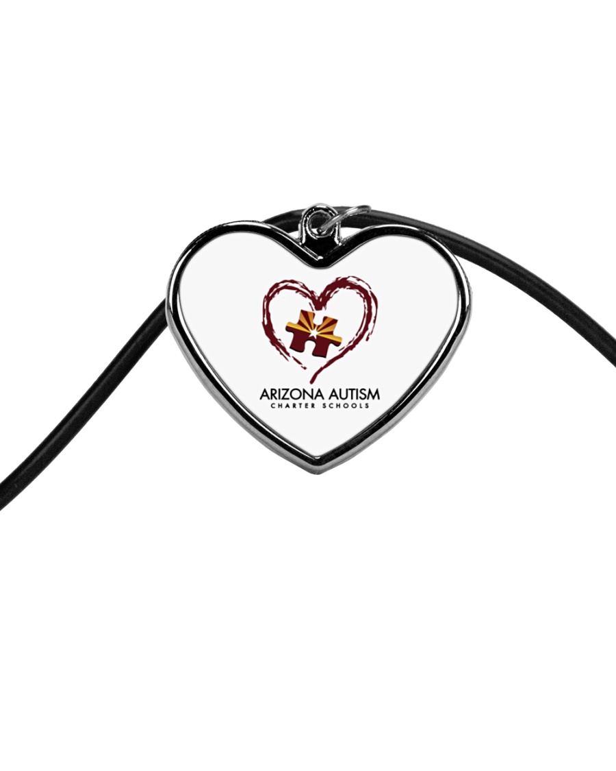 AZACS - Heart 1 Cord Heart Necklace