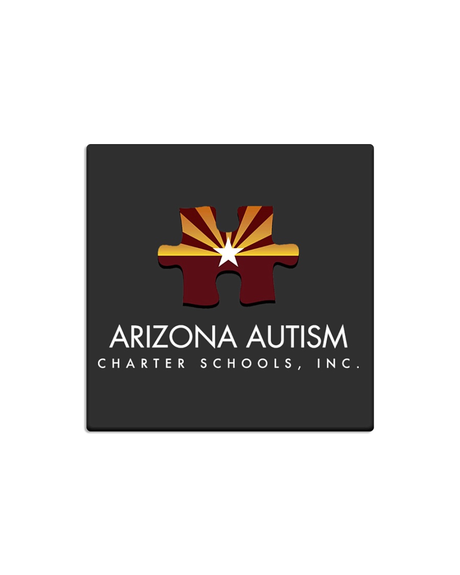 AZACS - Arizona Autism Charter School 2 Square Magnet
