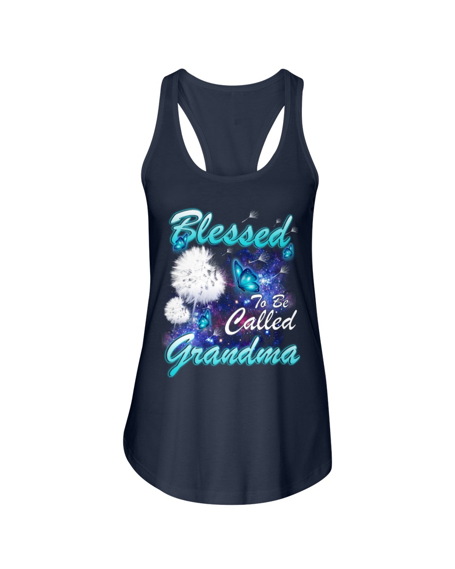 BLESSED TO BE CALLED GRANDMA Ladies Flowy Tank