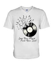 Lose Your Mind Find Your Soul V-Neck T-Shirt tile