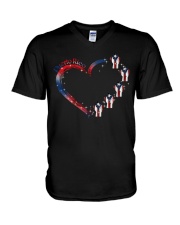 Puerto Rico V-Neck T-Shirt tile