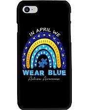 In April We Wear Blue Phone Case tile