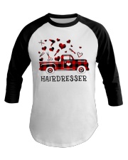 Hairdresser Baseball Tee tile