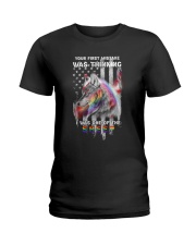 Your first mistake was thinking Ladies T-Shirt tile