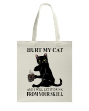 Hurt My Cat Tote Bag tile