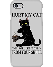 Hurt My Cat Phone Case tile