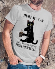 Hurt My Cat Classic T-Shirt lifestyle-mens-crewneck-front-4