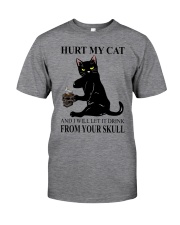 Hurt My Cat Classic T-Shirt tile