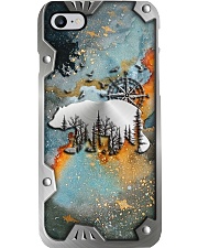 Camping Metal Pattern Print Phone Case i-phone-8-case