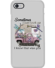 Sometimes I just look up smile and say I know Phone Case tile