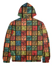Puerto Rican Men's All Over Print Full Zip Hoodie back