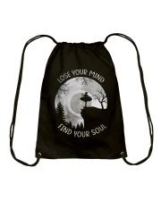 Lose Your Mind Find Your Soul Drawstring Bag tile