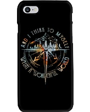 And I Think To Myself Phone Case tile