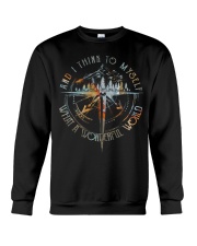 And I Think To Myself Crewneck Sweatshirt tile