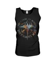 And I Think To Myself Unisex Tank tile