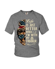 Life is just better Youth T-Shirt tile