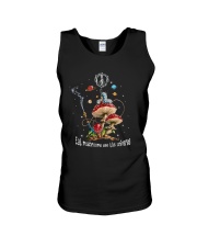 Eat Mushrooms See The Universe Unisex Tank tile