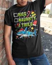 Naughty Nice I Tried Classic T-Shirt apparel-classic-tshirt-lifestyle-27