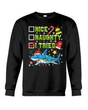 Naughty Nice I Tried Crewneck Sweatshirt tile