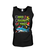 Naughty Nice I Tried Unisex Tank tile